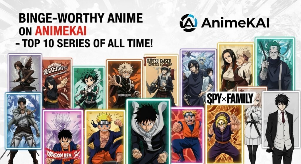 Binge-Worthy Anime on AnimeKAI – Top 10 Series of All Time!