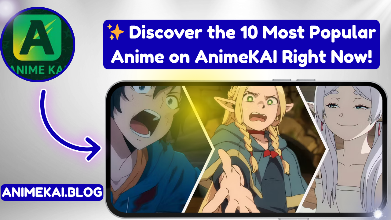 ✨ Discover the 10 Most Popular Anime on AnimeKAI Right Now!