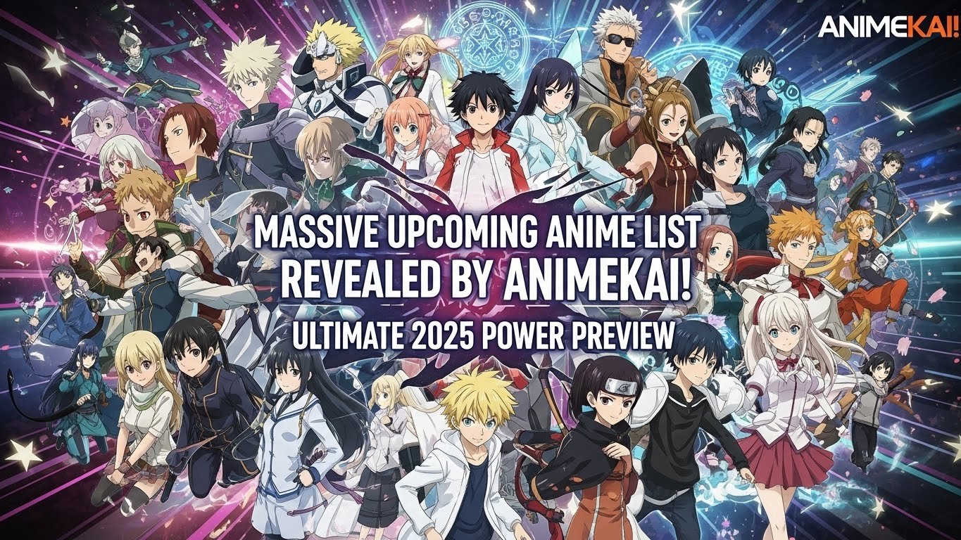 🌟 Massive Upcoming Anime List Revealed by AnimeKAI! – Ultimate 2025 Power Preview