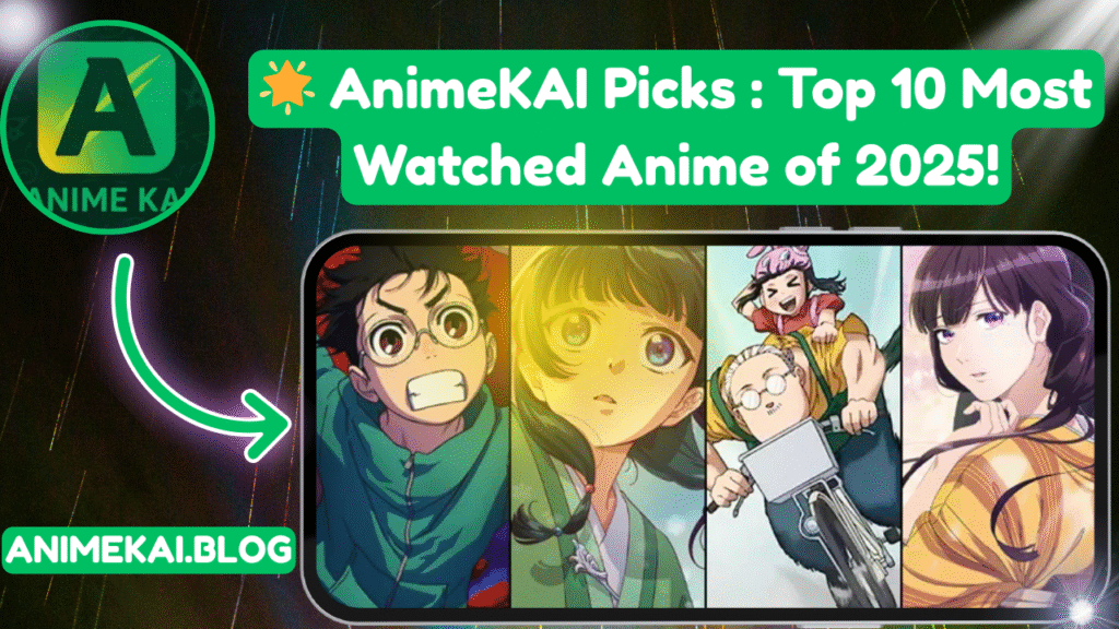 The Ultimate Anime List – Top 10 Series on AnimeKAI 2025
