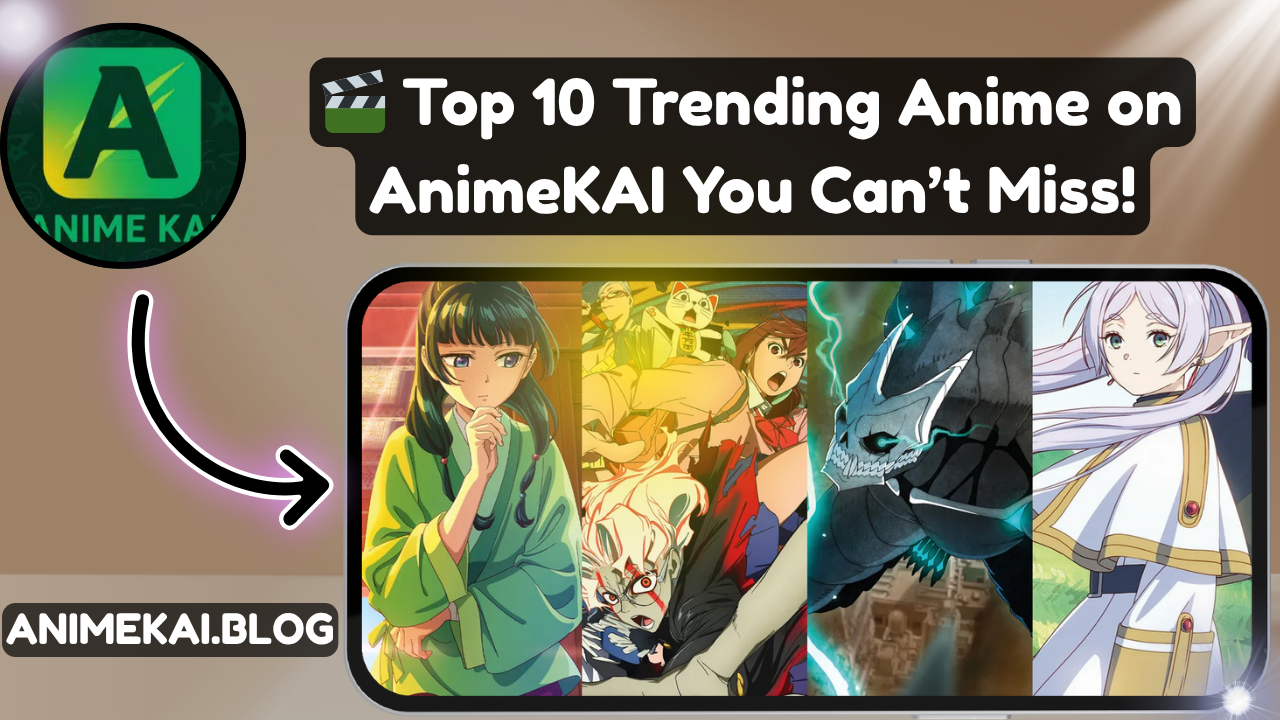 Top 10 Trending Anime on AnimeKAI You Can’t Miss! Top 10 Trending Anime on AnimeKAI You Can’t Miss!