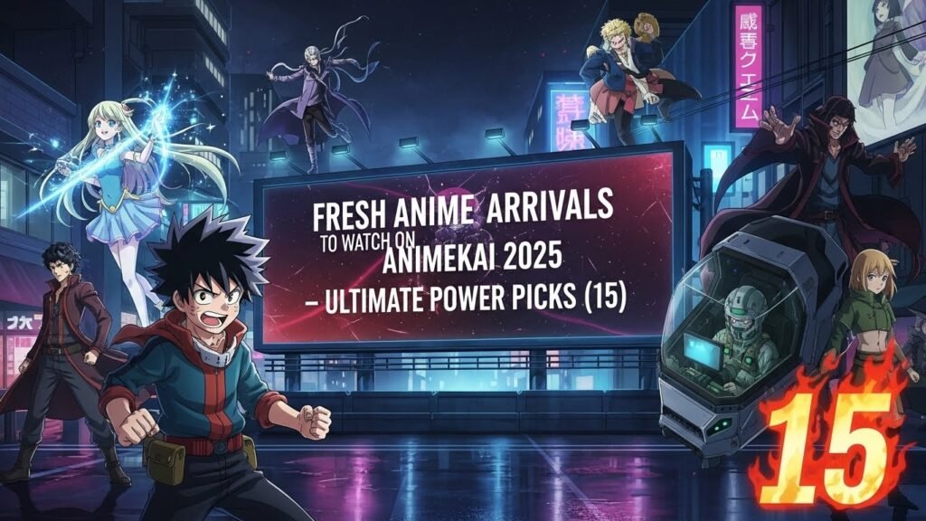 🎌 Fresh Anime Arrivals to Watch on AnimeKAI 2025 – Ultimate Power Picks (15) 🔥