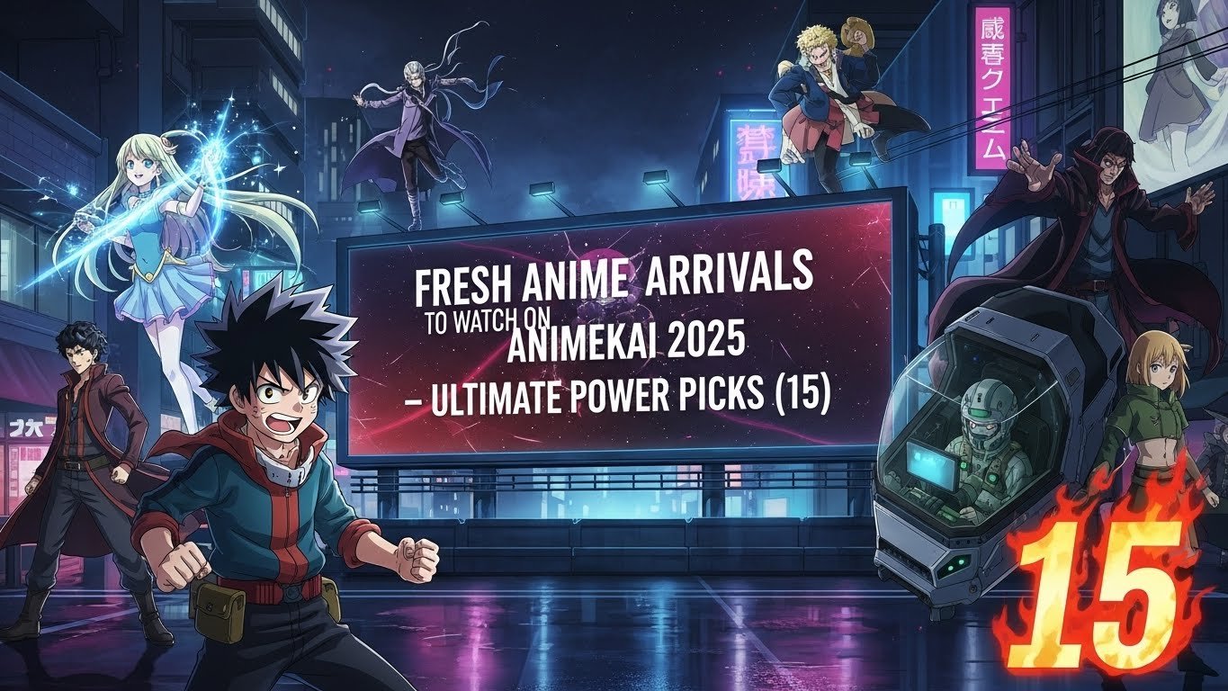 🎌 Fresh Anime Arrivals to Watch on AnimeKAI 2025 – Ultimate Power Picks (15) 🔥