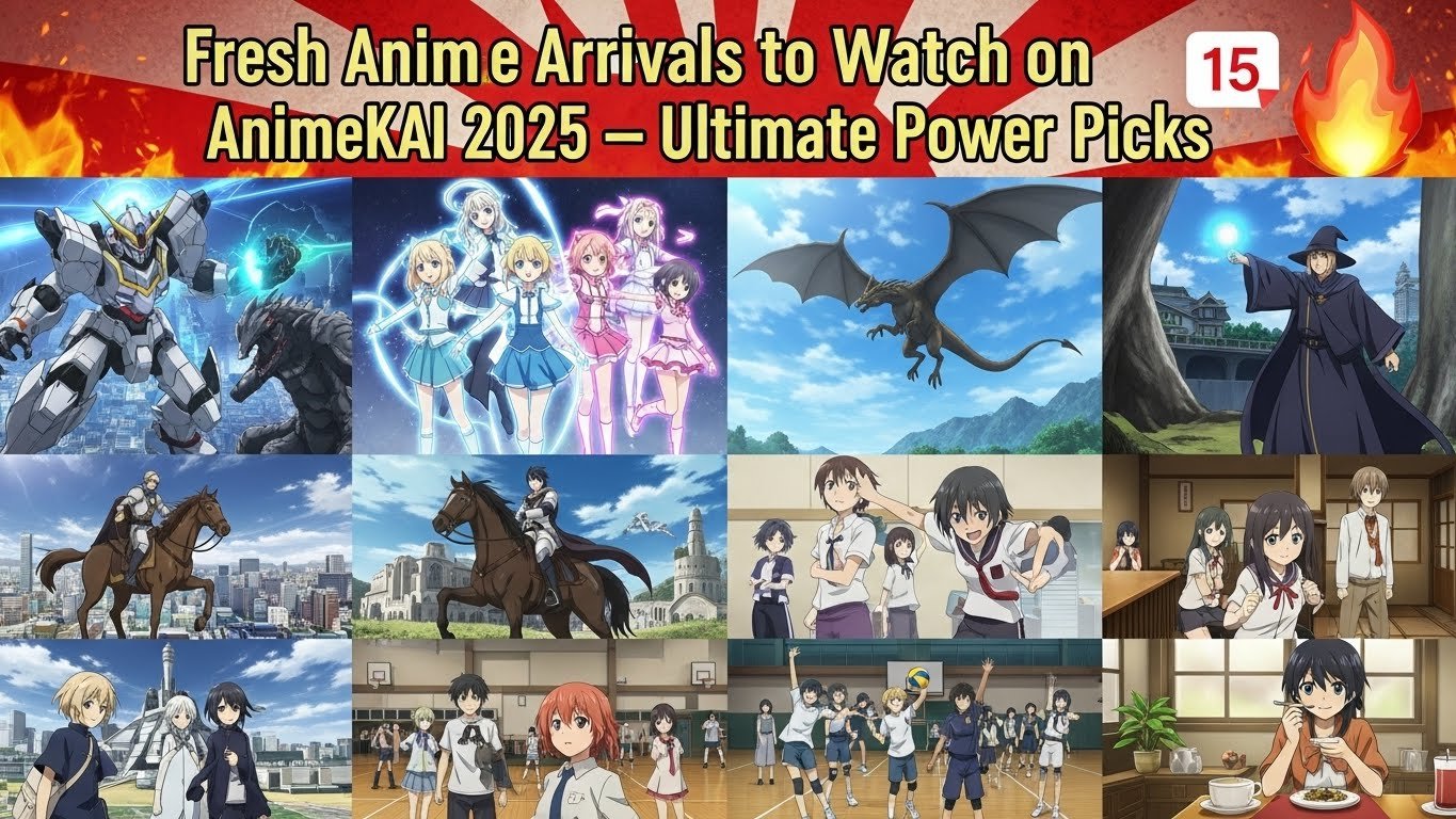 🎌 Fresh Anime Arrivals to Watch on AnimeKAI 2025 – Ultimate Power Picks (15) 🔥
